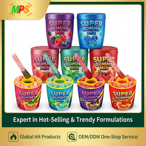 Caramelos de goma creativos DIY para bañar con gel líquido ácido, dulces blandos |   Fábrica Profesional OEM/ODM para Propietarios de Marcas Globales - Product Image 1