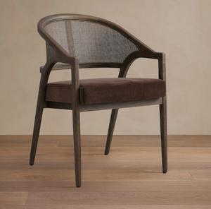 High Quality Modern Solid Teak Wood <b>Dining</b> <b>Chair</b> with Brown Finish and Upholstered Seat Cushion for Home Hotel Restaurant Use - Product Image 6