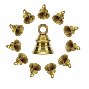 Campana de Metal Pesado a un Precio Razonable de un Proveedor de la India, Campanas Colgantes, Campanas Colgantes Indias Tradicionales, Decoración para la Entrada - Product Image 1
