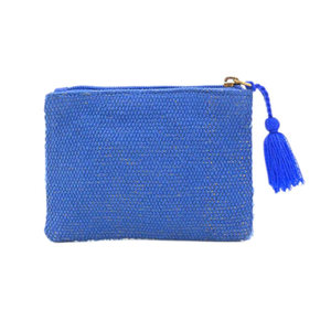 Petit sac à bandoulière carré personnalisé pour femmes indiennes serviette brodée à la main toile à la mode perlée par glowin fashion - Product Image 3