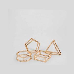 Hot Deer Design Restaurant Elegant Design Metal Napkin Ring Gold Plated Napkin Ring - Product Image 5