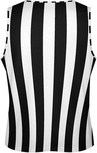 Débardeur Homme Edgeco International Noir et Blanc à Rayures Tendance – Décontracté, Sans Manches, Musculation, Sport, Écologique et Respirant - Product Image 4