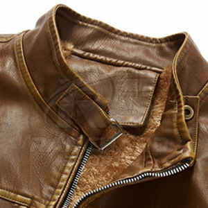Custom Logo Leather Men <b>Vest</b> Jacket Good Quality Lightweight Oversized Leather <b>Vest</b> Men Jacket - Product Image 5