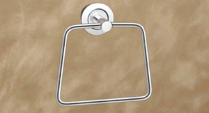 PREMIUM MISHWA PS105 TRIANGLE ANNEAU DE SERVIETTE DE QUALITÉ COMMERCIALE 304 ACIER INOXYDABLE CP FINITION BANQUET RESTAURANT SPA VRAC DISPONIBLE - Product Image 2