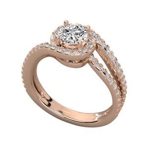 Bague solitaire en or 10 carats pour femmes, diamant cultivé en laboratoire - Product Image 5