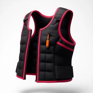 Veste de fitness Oxford pour la <span class=keywords><strong>musculation</strong></span>, la course à pied, avec sangle réglable, respirante, pour la perte de poids, l'entraînement physique, veste lestée - Product Image 6
