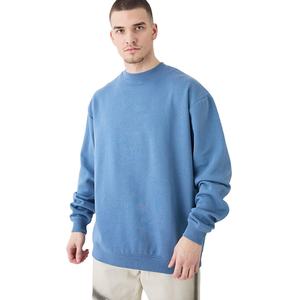 Hommes Baggy Streetwear Sweatshirts Haute Qualité Conception Personnalisée Col Rond Manches Longues Hiver Chaud Respirant 100% Coton - Product Image 2