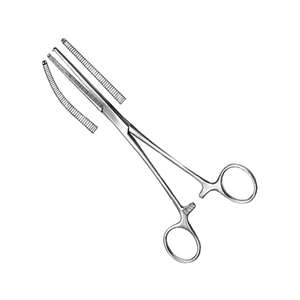 Instrumento quirúrgico Manual de acero inoxidable de alta calidad, equipo curvo Kocher, base hemostática, instrumentos quirúrgicos CE - Product Image 4