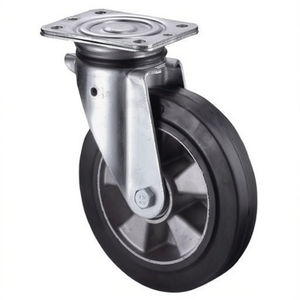 Roulettes pour meubles robustes de 160 mm, capacité de charge de 300 kg, roue en caoutchouc, 138 mm x 110 mm, roulettes BS - Product Image 3