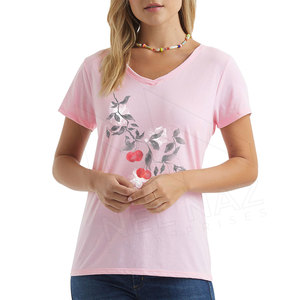El mejor material de moda para mujer Camiseta transpirable y ecológica - Product Image 1