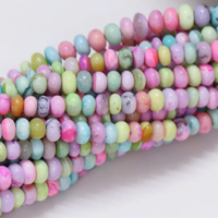 Cuentas Redondas de Cuarzo Arcoíris Multicolor de 7mm-8mm, Hilo de 15 Pulgadas, Gema AAA para Joyería y Manualidades