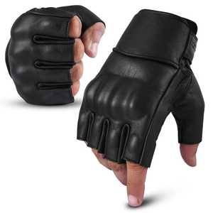 Synthetic Fabric Half <b>Gloves</b> For Unisex Use With Custom Made Make Your Own Custom Half <b>Gloves</b> - Product Image 4