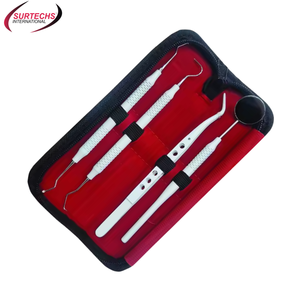 Kit d'examen dentaire de base certifié CE, ensemble de diagnostic dentaire manuel, classe III, réutilisable, garantie 1 an - Product Image 4