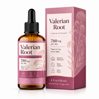 Formule Personnalisée : Gouttes Liquides de Valériane avec Passiflore et Camomille pour l'Équilibre Quotidien du Stress et le Bien-être – Vente en Gros OEM