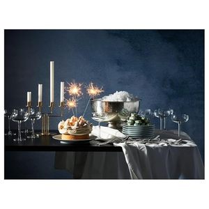 Bougeoir en métal de qualité supérieure support de pilier en fer vintage pour mariage festif et décoration de la maison - Product Image 4