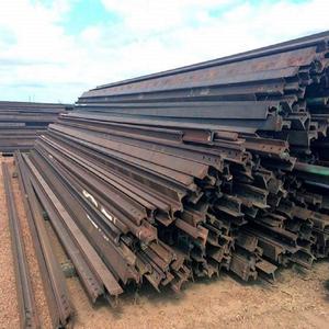 เศษเหล็กรางรถไฟใช้แล้ว เกรดอุตสาหกรรมหนัก วัสดุรีไซเคิลโลหะ - Product Image 1