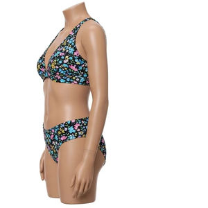 Bikinis con estampado Digital ecológico, tela de poliéster reciclado, textura suave elástica de secado rápido para mujer, traje de baño, ropa de playa de verano - Product Image 3