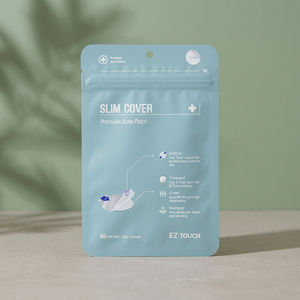 EZ Touch <b>Slim</b> Cover 12mm Extra Thin Acne Healing <b>Patch</b> - Ultra <b>Slim</b> Invisible Hydrocolloid Pimple <b>Patch</b> - Made in Korea - Product Image 1