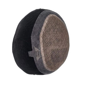 Miraje Model Taz BD Indian Remy Human Hair <b>Toupee</b> Wig with 100% Density Natural Loose Deep Wave & Body Wave Lace PU Base - Product Image 2