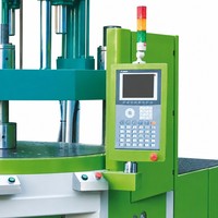 Máquina de Moldeo por Inyección Vertical de Alta Velocidad Huaguan Modelo HG-TW-120VR-2C, Control Inteligente, Fácil Operación, 1 Año de Garantía