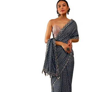 ผ้าไหมอินเดียแฟชั่น พร้อมชุดส่าหรีอินเดียคุณภาพดีที่สุด ผลิตในอินเดียและราคาขายส่ง คอลเลกชันชุดส่าหรีผ้าไหม - Product Image 1