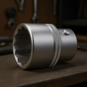 Hazet 1'' Short <b>12</b>-<b>point</b> Metric Square <b>Socket</b> - Product Image 3