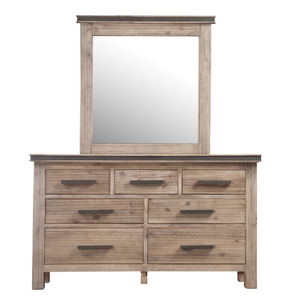 Commode en bois 7 tiroirs de marque ATLAS Mobilier de chambre à coucher à bas quantité minimale de commande de fabrication du Vietnam - Product Image 3