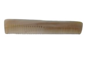 Peine de Cuerno de Búfalo y Vaca Hecho a Mano en India para Cabello Rizado - Ideal para Uso Diario - Product Image 4