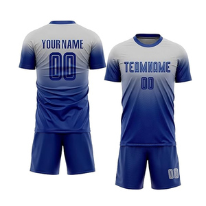 ชุดเสื้อฟุตบอลของผู้ใหญ่ผ้าโพลีเอสเตอร์100% ออกแบบได้ตามต้องการ - Product Image 4