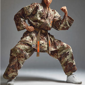 ชุดคาราเต้พิมพ์ลายพรางแบบกำหนดเอง ชุดนักมวย ชุดยูโด ชุดคาราเต้แบบซับลิเมชั่น สำหรับทุกเพศ - Product Image 2