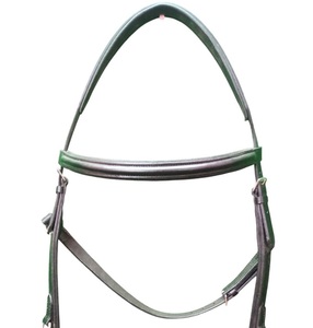 Bride faite à la main de haute qualité en cuir véritable réglable Durable abordable équipement d'équitation Tack Set - Product Image 3
