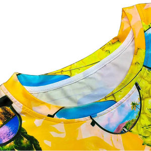 Camisetas de sublimación para hombre a precio al por mayor, camisetas de sublimación informales únicas para hombre - Product Image 4