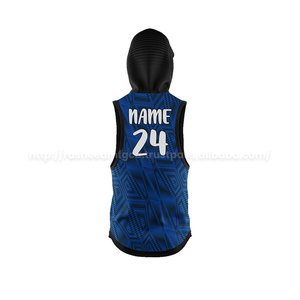 Uniformes d'entraînement de l'équipe de football avec drapeau à capuche par sublimation UNIFORME 7V7 Ensemble de compression sublimé Maillots Uniformes de football 7v7 - Product Image 6