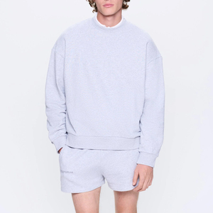 เสื้อสเวตเตอร์คอกลมของผู้ชายสำหรับฤดูหนาวเสื้อสเวตเตอร์มีคุณภาพสูงออกแบบโลโก้ได้ตามต้องการ - Product Image 5