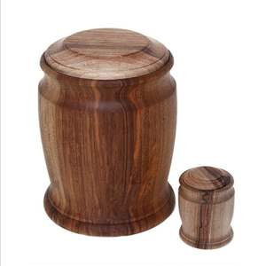 Nouveauté : Urnes en bois pour cendres humaines, adultes (hommes et femmes), pour funérailles ou maison, hautement polies, prix de gros, en provenance d'Inde - Product Image 5
