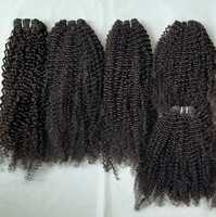 Extensions de cheveux vierges indiens Remy à double trame, 30 pouces, personnalisées OEM, qualité supérieure, bouclés naturels, toutes couleurs disponibles