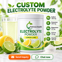 Poudre d'électrolytes de créatine pour rehydratation, marque privée, mélange de boissons énergétiques fitness, suppléments à base de plantes, nutrition sportive