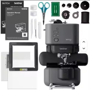 Máquina de Bordar Industrial Plana Brothers PP1 Original en Oferta, Operación Manual con Certificación Artspira Studio - Product Image 1