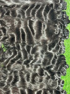 Mèches indiennes naturelles 100% cheveux humains, extension de cheveux naturels naturels, cheveux naturels bruts, cheveux non traités, vendeur - Product Image 4