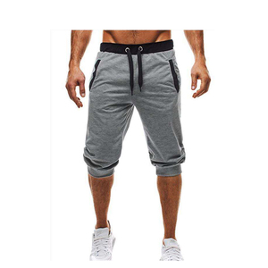 Pantalones cortos de malla de verano ropa casual Pantalones cortos de malla para hombres Logotipo personalizado Pantalones cortos deportivos de malla de color sólido con bolsillos - Product Image 4