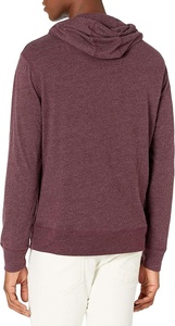 Jersey ligero con capucha para hombre de 100% algodón al por mayor, Jersey bordado y estampado personalizado con diseño forrado - Product Image 3