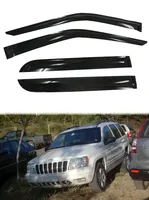 Déflecteurs de Vitres en Acrylique PMMA Premium pour Jeep Grand Cherokee 1999-2005, Protection et Décoration, Double Adhésif, Ruban Adhésif 3M