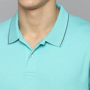 Polo de Verano de Alta Calidad, Tejido Transpirable, Estampado Sólido, Bordado, Técnica Oscura, Polo Informal de Punto - Product Image 6