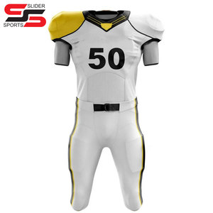 Vente en gros OEM Logo personnalisé Maillot de football américain d'uniforme de rugby Vêtements de sport à bas prix entièrement personnalisés - Product Image 3