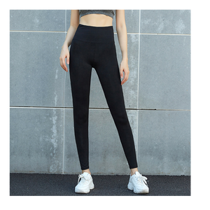 Leggings de sport et de yoga sans couture pour femme, taille haute, en spandex thermique 120g, imprimés par sublimation intégrale, couleurs personnalisées, pour l'hiver, vente en gros - Product Image 4