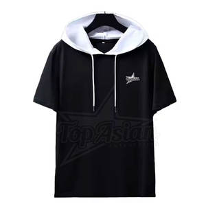 Hombres Casual Sudaderas con capucha Camiseta Tela de algodón Slim Fit OEM Logo Impresión al por mayor Proveedor - Product Image 6