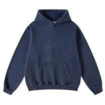 เสื้อฮู้ดผ้าฝ้ายขนาดใหญ่มีฮู้ดสำหรับผู้ชายเสื้อซักกรดเฮฟวี่เวทแขนยาวแบบกำหนดเอง - Product Image 3