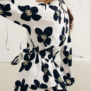 Vêtements de nuit ensemble de pyjamas pour femmes pyjama décontracté robe de nuit deux pièces ensemble respirant pour les femmes robe de nuit pour les femmes - Product Image 6