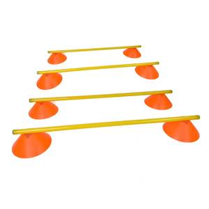 Cônes de disque de football circulaires professionnels à haute visibilité cônes de terrain PE multifonctionnels pour l'entraînement de football de football - Product Image 2