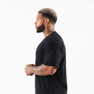 Camiseta básica informal para hombre personalizada marrón 100% algodón liso en blanco cuello redondo ropa básica - Product Image 3